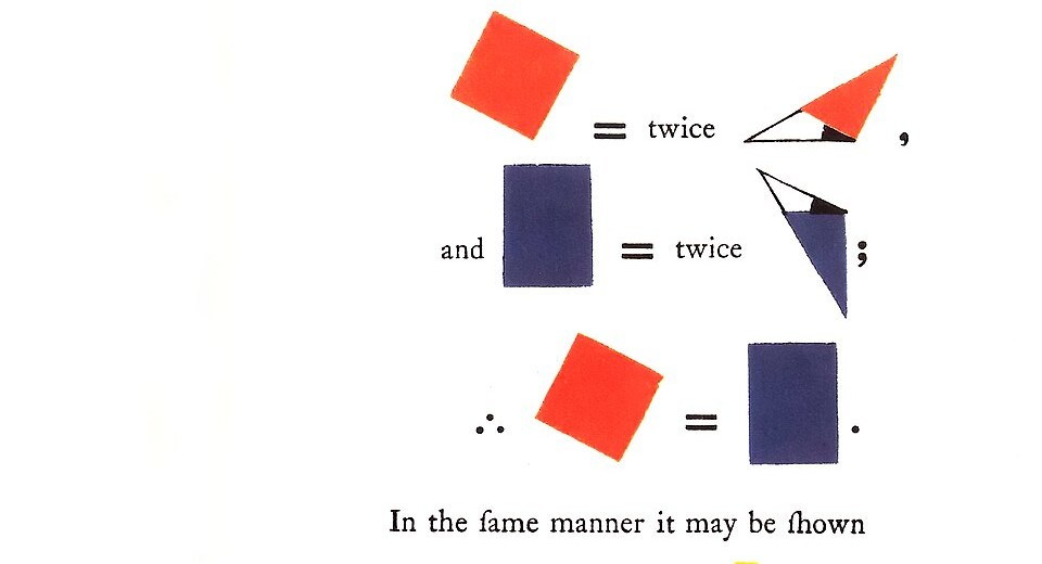 Gli Elementi di Euclide illustrati - Oliver Byrne, 1847