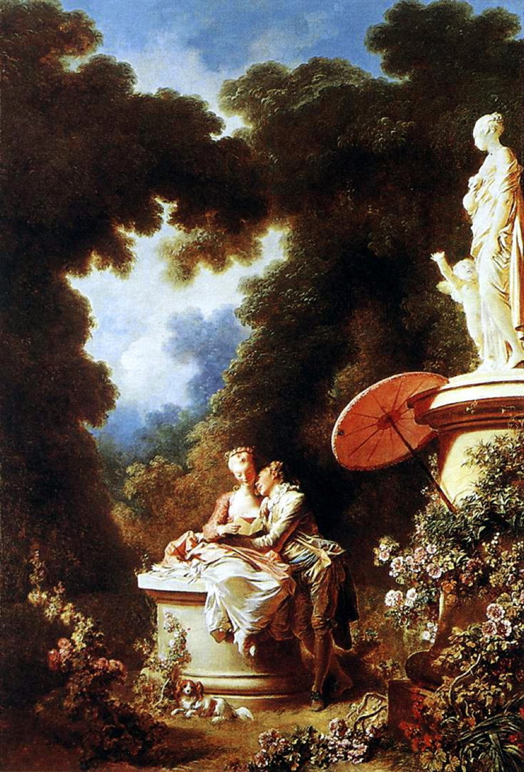 La dichiarazione d’amore - Jean-Honoré Fragonard, 1771 circa, Frick Collection