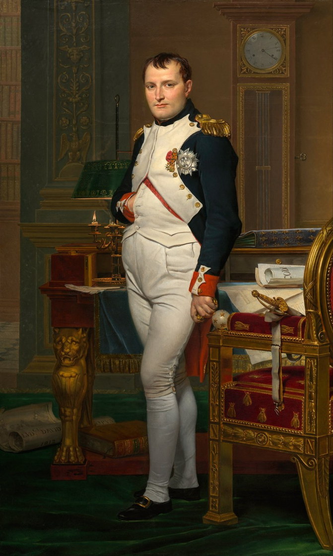 Napoleone alle Tuileries - Jacques-Louis David, 1812, National Gallery of Art