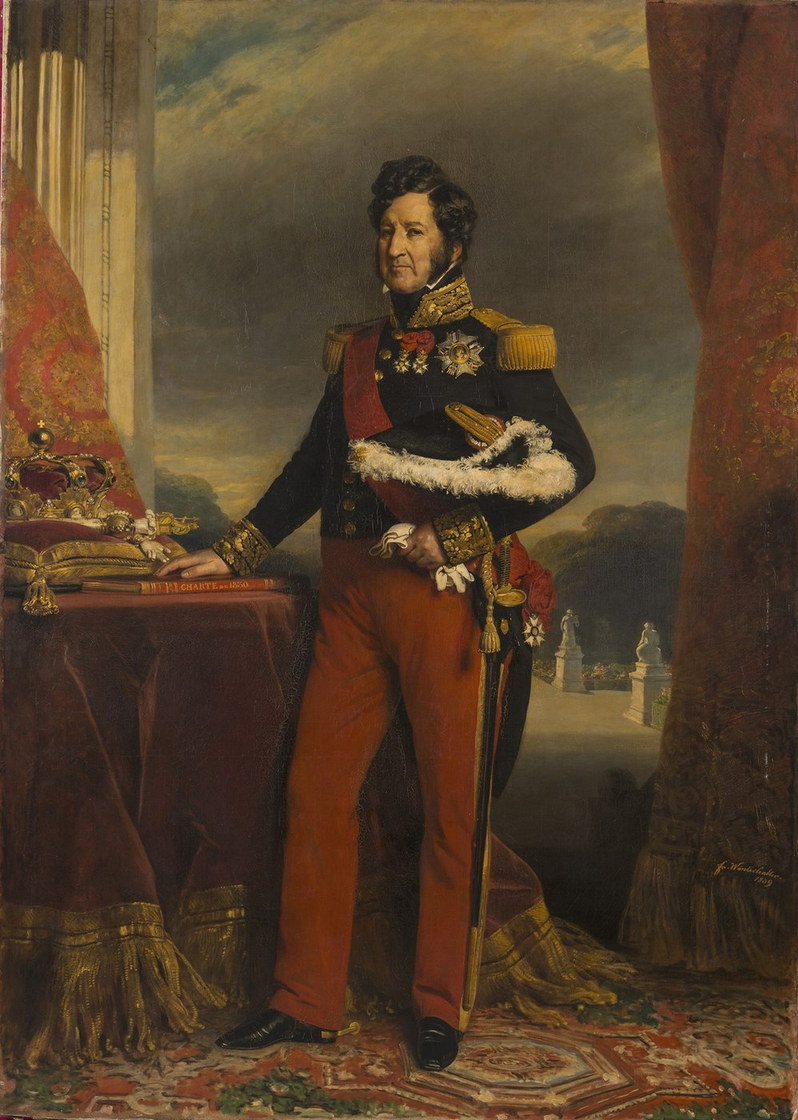 Luigi Filippo I - Franz Xaver Winterhalter, 1839, Versailles