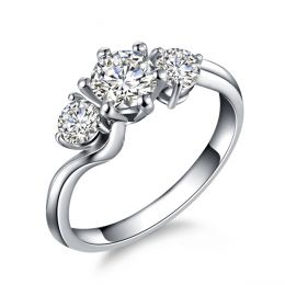 Anelli di fidanzamento Bianco da Donna | Pandora
