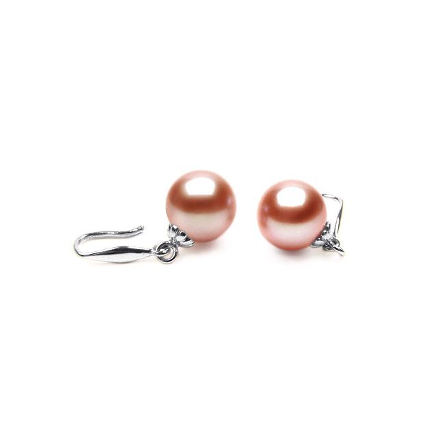 Orecchini A Borchia In Argento 925 Con Perla D'acqua Dolce Naturale Bianca – Vendita All'ingrosso